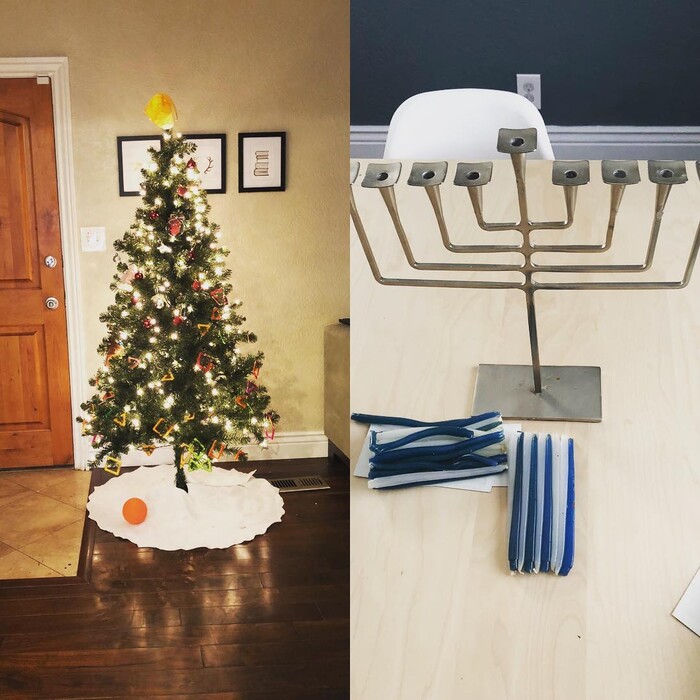 (Marina Gomberg | The Salt Lake Tribune) She's half-Jewish, a quarter Mormon and a quarter Methodist and Marina Gomberg has found a way to make that work for her during the holidays.