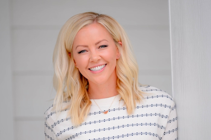 (Trent Nelson  |  The Salt Lake Tribune) Utah cake baker,  blogger and tv cooking personality, Courtney Rich at her home in Utah County on Friday, Sept. 18, 2020.