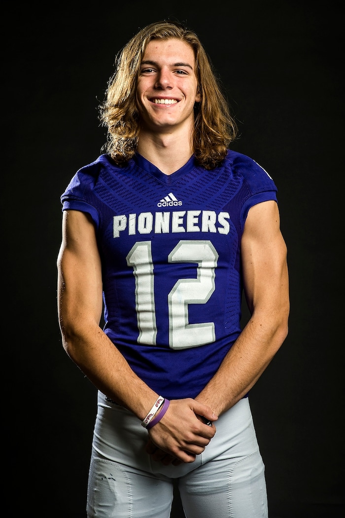 (Chris Detrick | The Salt Lake Tribune) Lehi's Cammon Cooper poses for a portrait Wednesday, December 13, 2017.