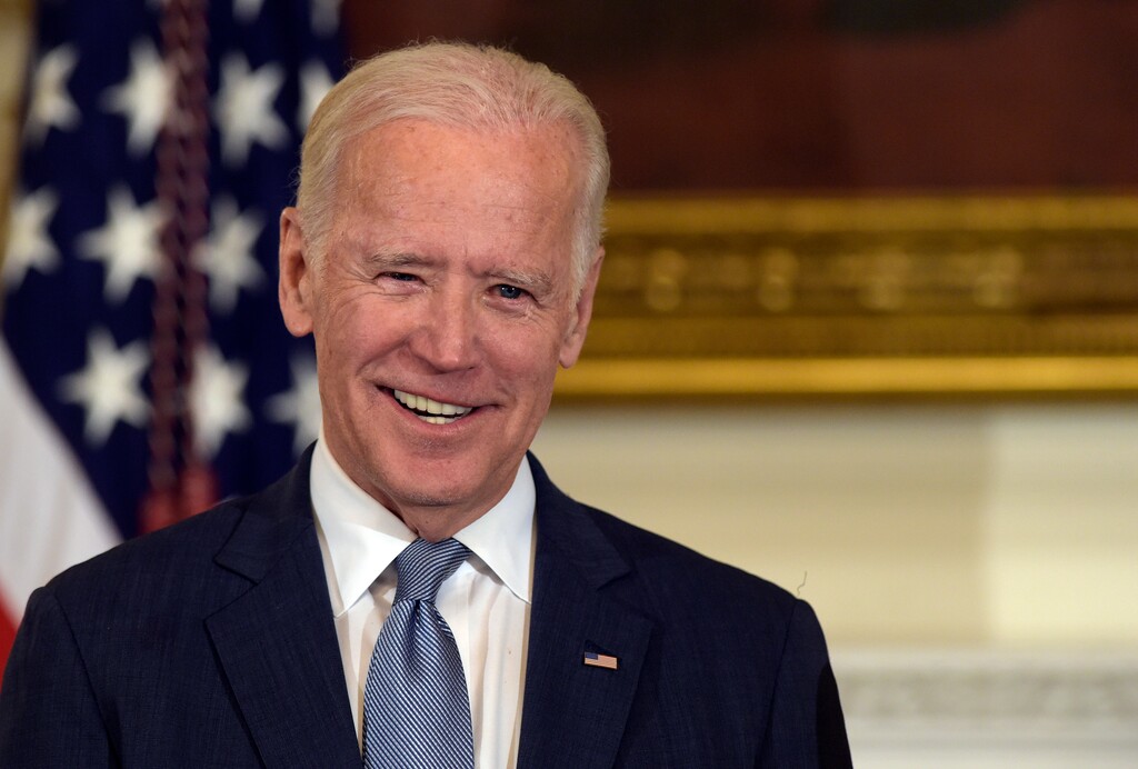 (Susan Walsh | AP file photo)  Vice President Joe Biden listens during a ceremony in the State Dining Room of the White House in Washington, where President Barack Obama presented him with the Presidential Medal of Freedom, on Jan. 12, 2017.