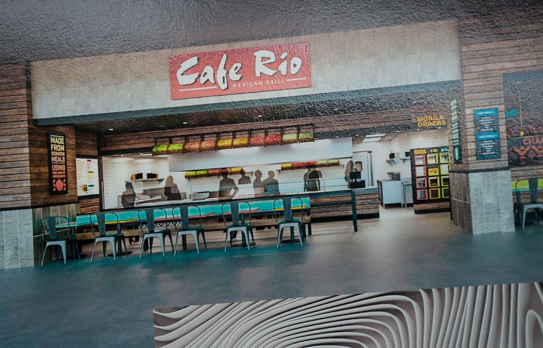 (Francisco Kjolseth  |  The Salt Lake Tribune)  Salt Lake City International Airport announces food concessionaires for the first phase of the new expanded airport during a tour on Wed. Feb. 20, 2019, as renderings provide a visual snapshot of the food and beverage options that is said to include 23 concepts with a number of home-grown options that are local favorites.