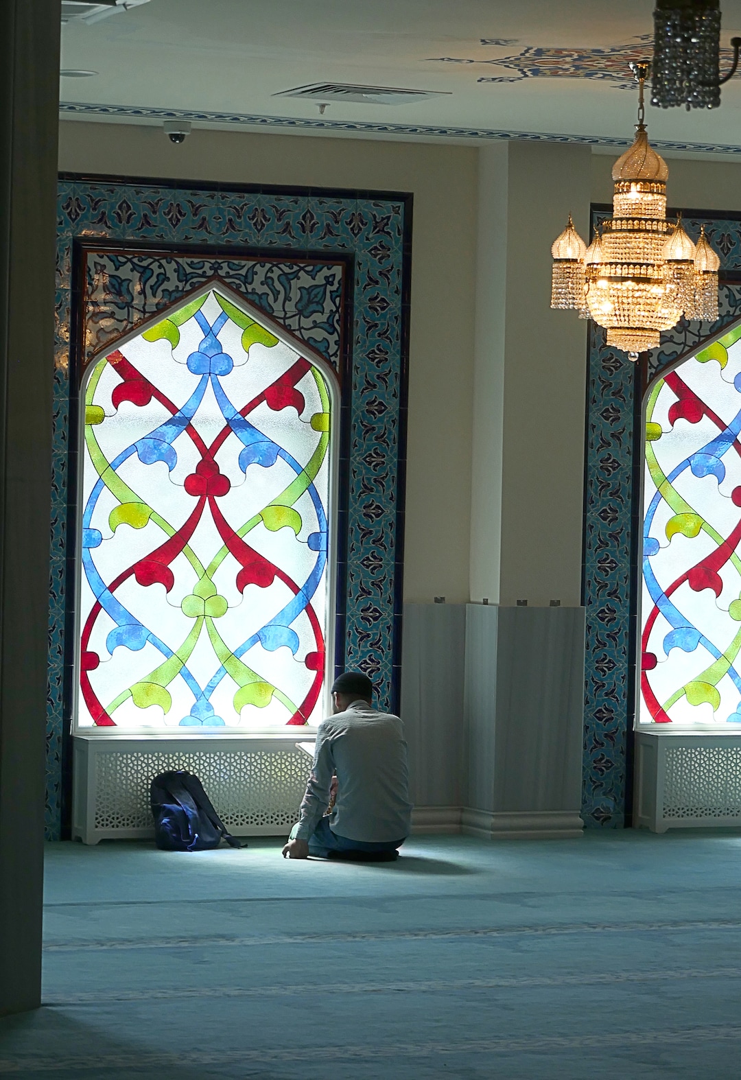 (Michael Stack  |  Special to The Salt Lake Tribune) Inside Moscow's Cathedral Mosque.