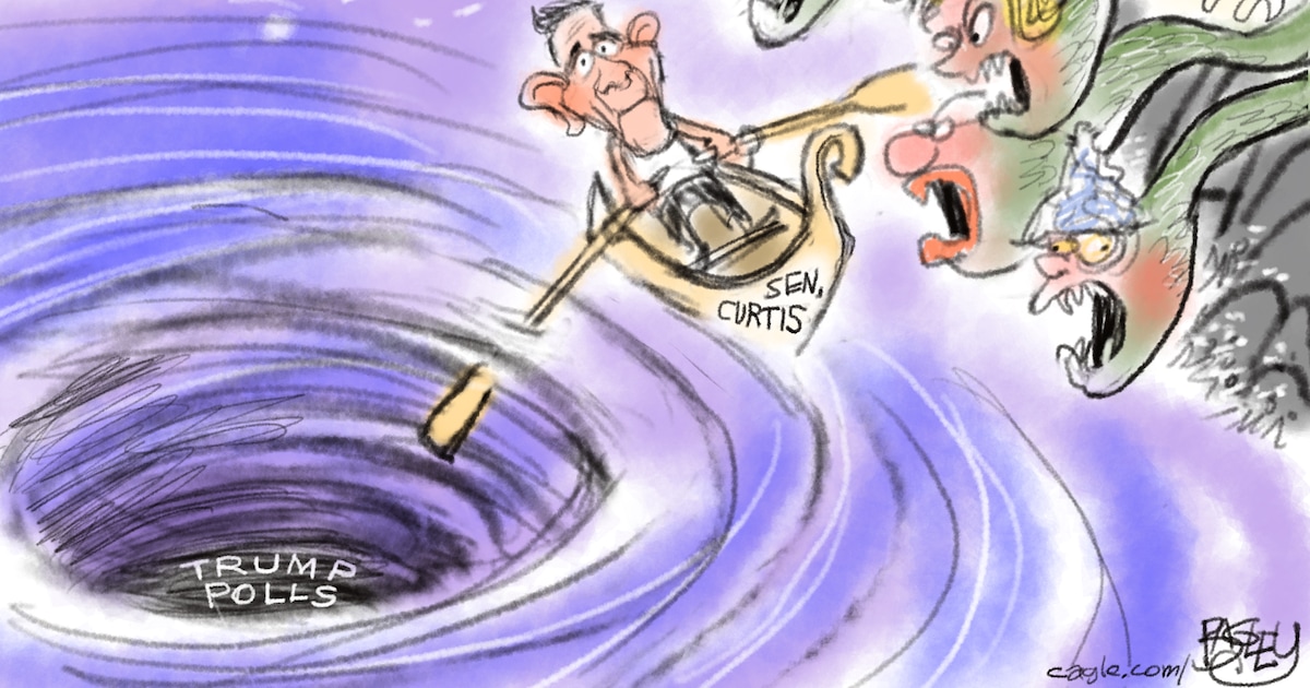 Bagley Cartoon: Tight Spot