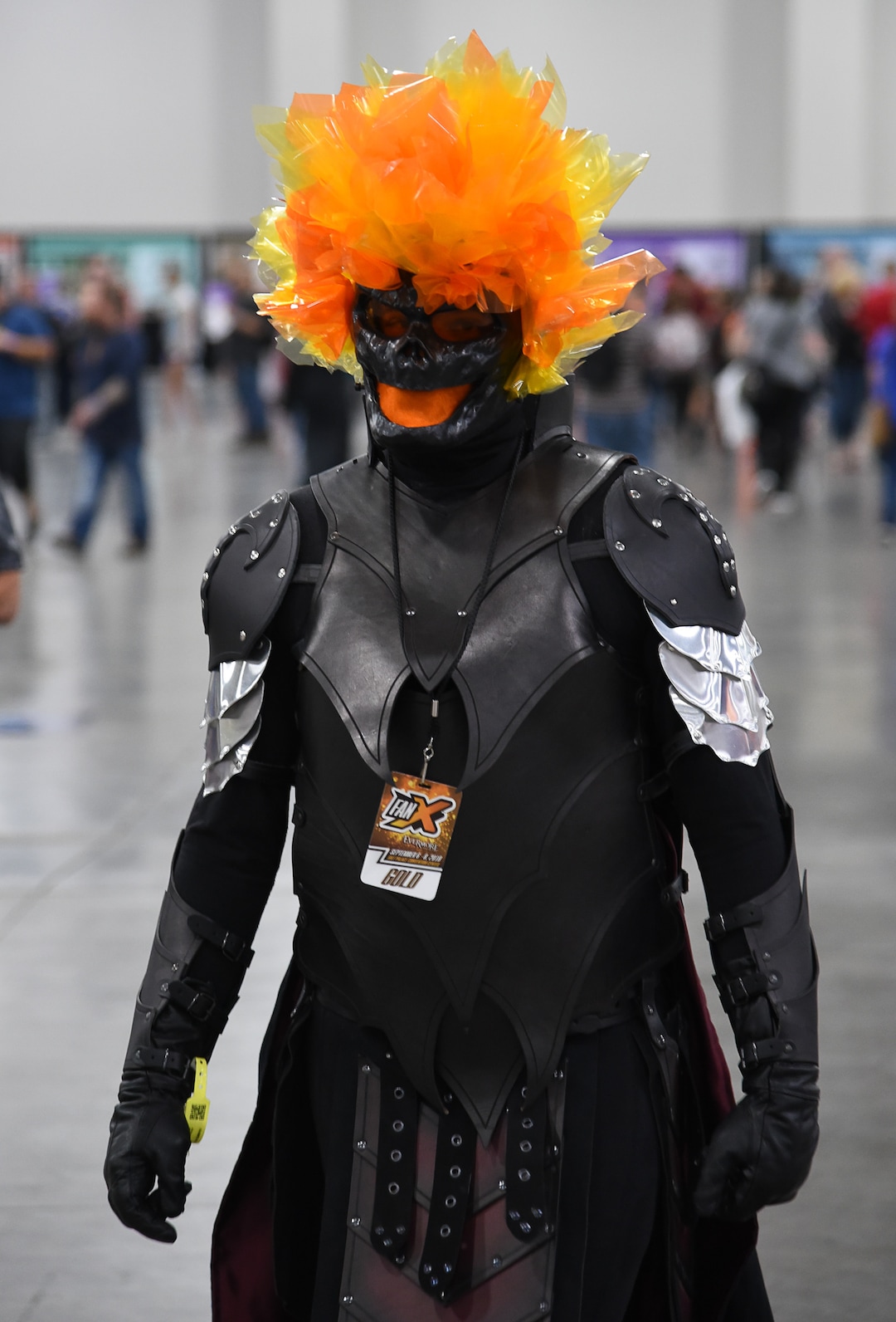 (Francisco Kjolseth  |  The Salt Lake Tribune)  Randall Henry of Tremonton as Dormammu attends the start of FanX Salt Lake Comic Convention at the Salt Palace in Salt Lake City Thursday, Sept. 6, 2018, during the three-day pop culture convention.
