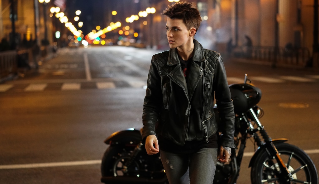 (Photo courtesy of Elizabeth Morris/The CW)  Ruby Rose as Kate Kane in “Batwoman.”
