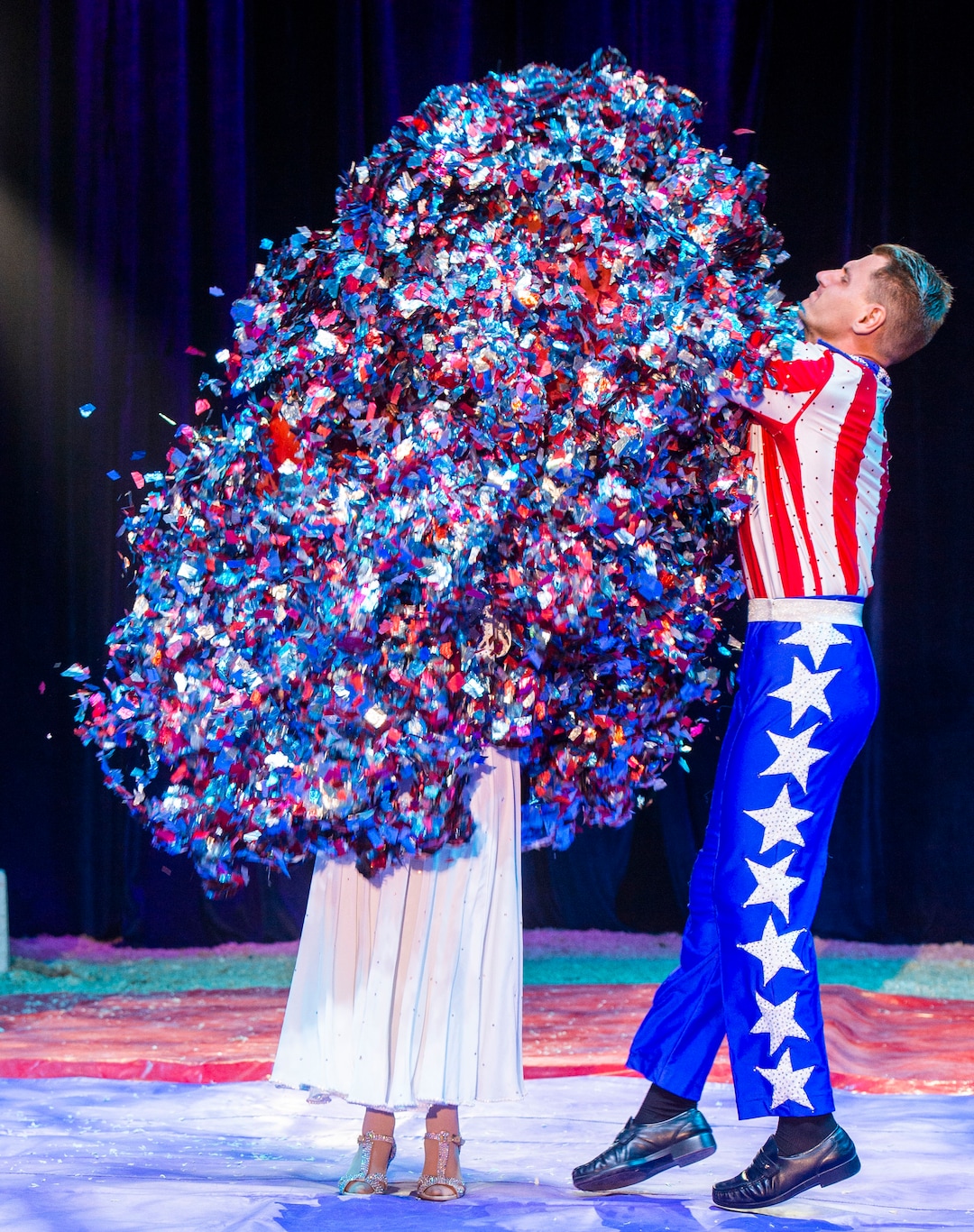 (Rick Egan  |  The Salt Lake Tribune)  The  Big Top Circus Spectacular, at the Utah State Fair, Sunday, Sept. 8, 2019.