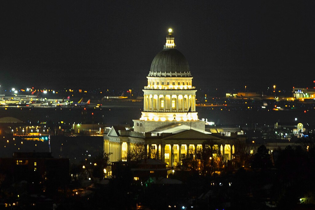 (Steve Griffin  |  The Salt Lake Tribune)  The Utah State Capitol in Salt Lake City Tuesday Feb. 27, 2018.