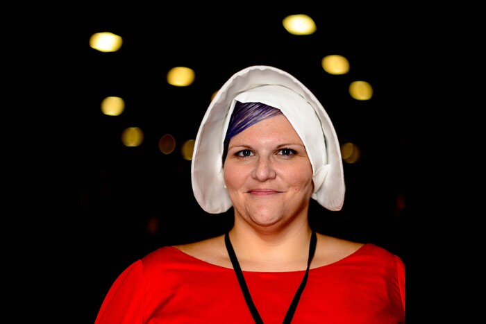 (Trent Nelson | The Salt Lake Tribune)  Cosplayers and normals at Salt Lake Comic Con, Thursday September 21, 2017.