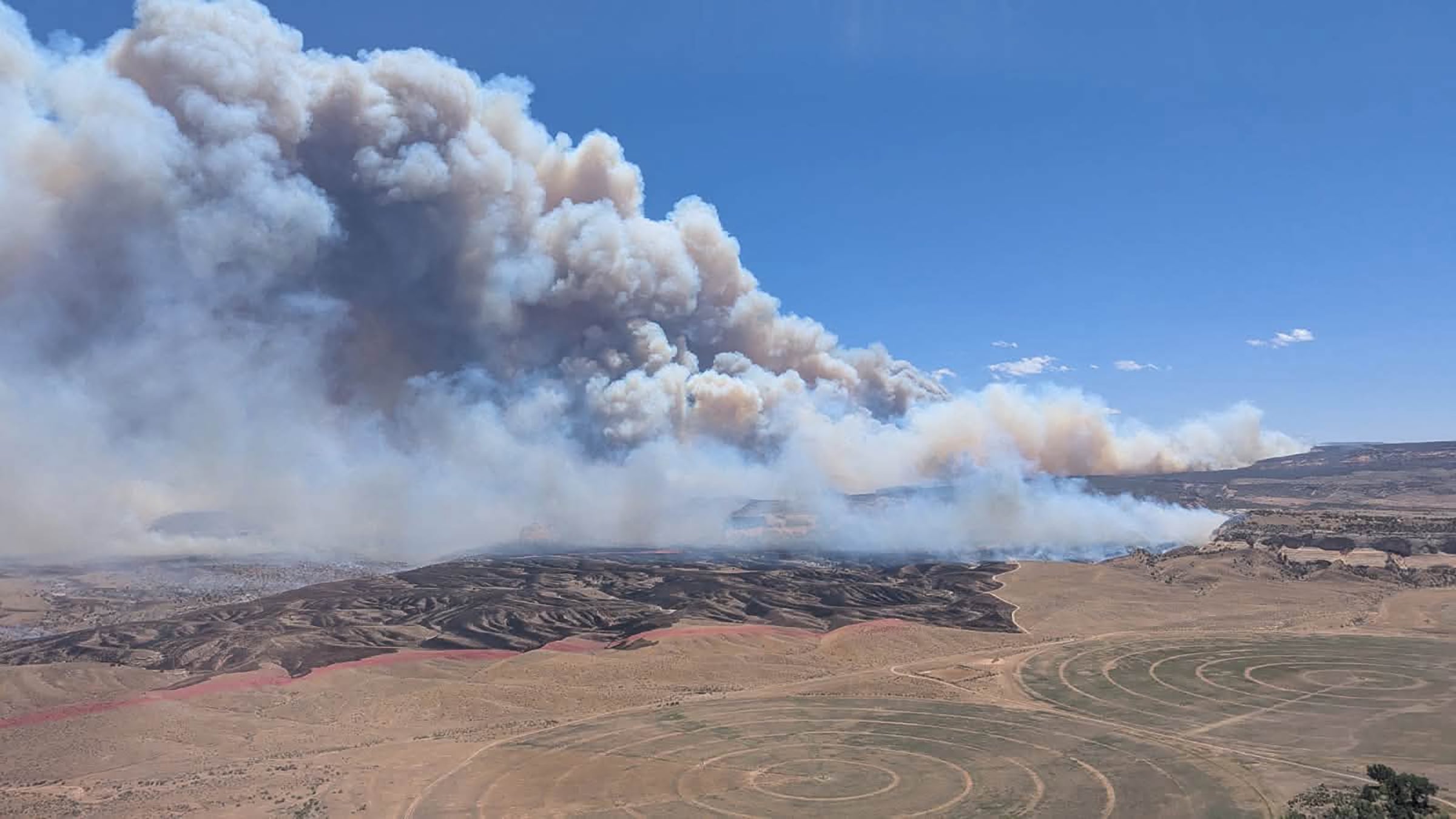 Three firefighters killed battling fast-moving blaze along Colorado-Utah border