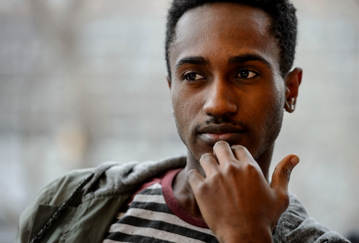 (Steve Griffin  |  The Salt Lake Tribune) University of Utah student Elom Amematsra, 21, on the university campus in Salt Lake City Monday April 2, 2018.
