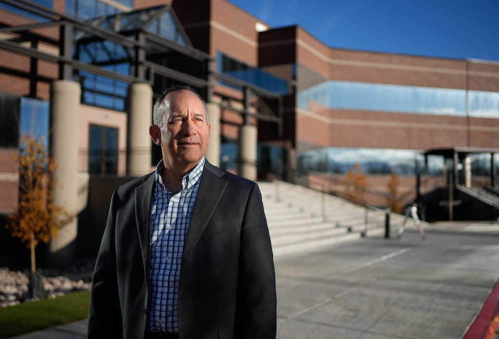 (Francisco Kjolseth  |  The Salt Lake Tribune) Wayne Pyle, who has been the West Valley City manager for over 20 years, calling the shots in Utah's second most populous city, is pictured on Monday, Dec. 4, 2023, as he nears his retirement at the end of the year.