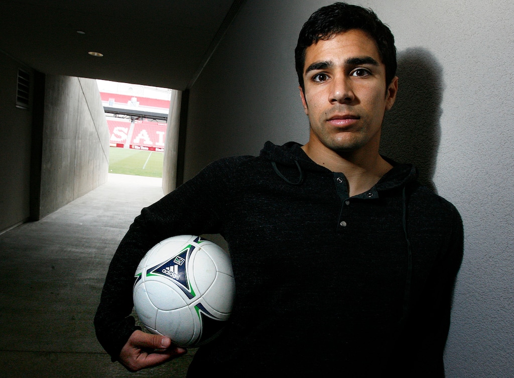 Scott Sommerdorf | The Salt Lake Tribune
RSL's Tony Beltran after practice at Rio Tinto Stadium, Thursday, May 24, 2012.