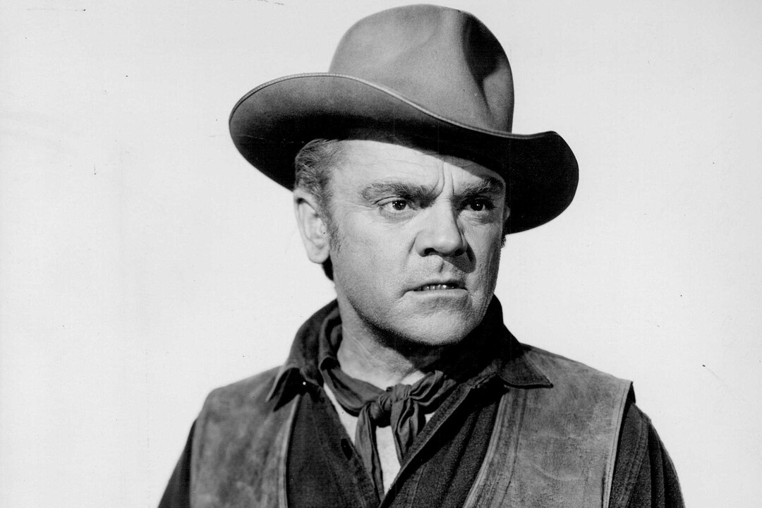 (Tribune file photo) James Cagney, seen here in a promotional photo from Paramount Pictures for the 1955 Western "Run for Cover."
