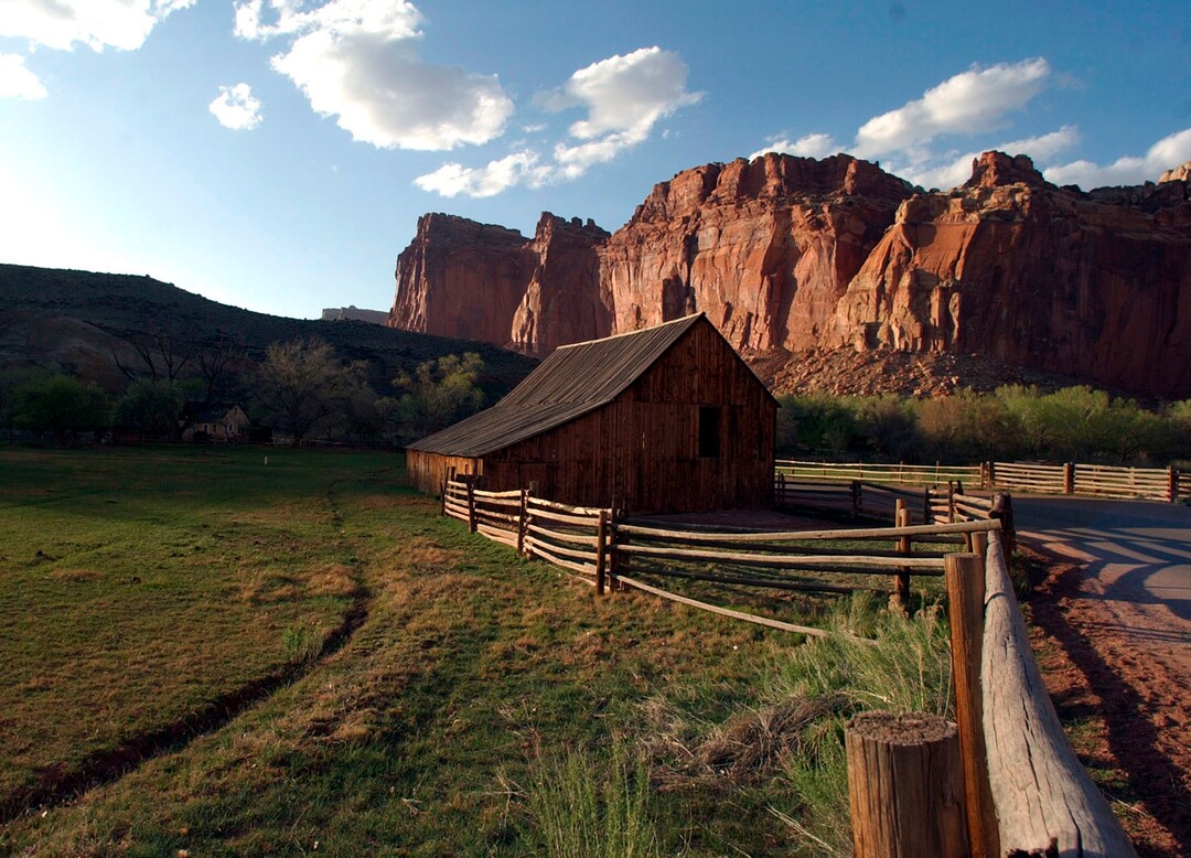Wayne County's main tourist attraction is Capitol Reef National Park. This barn inside the park, near the campground harkens back to the area's agricultural past.Tribune file photo
