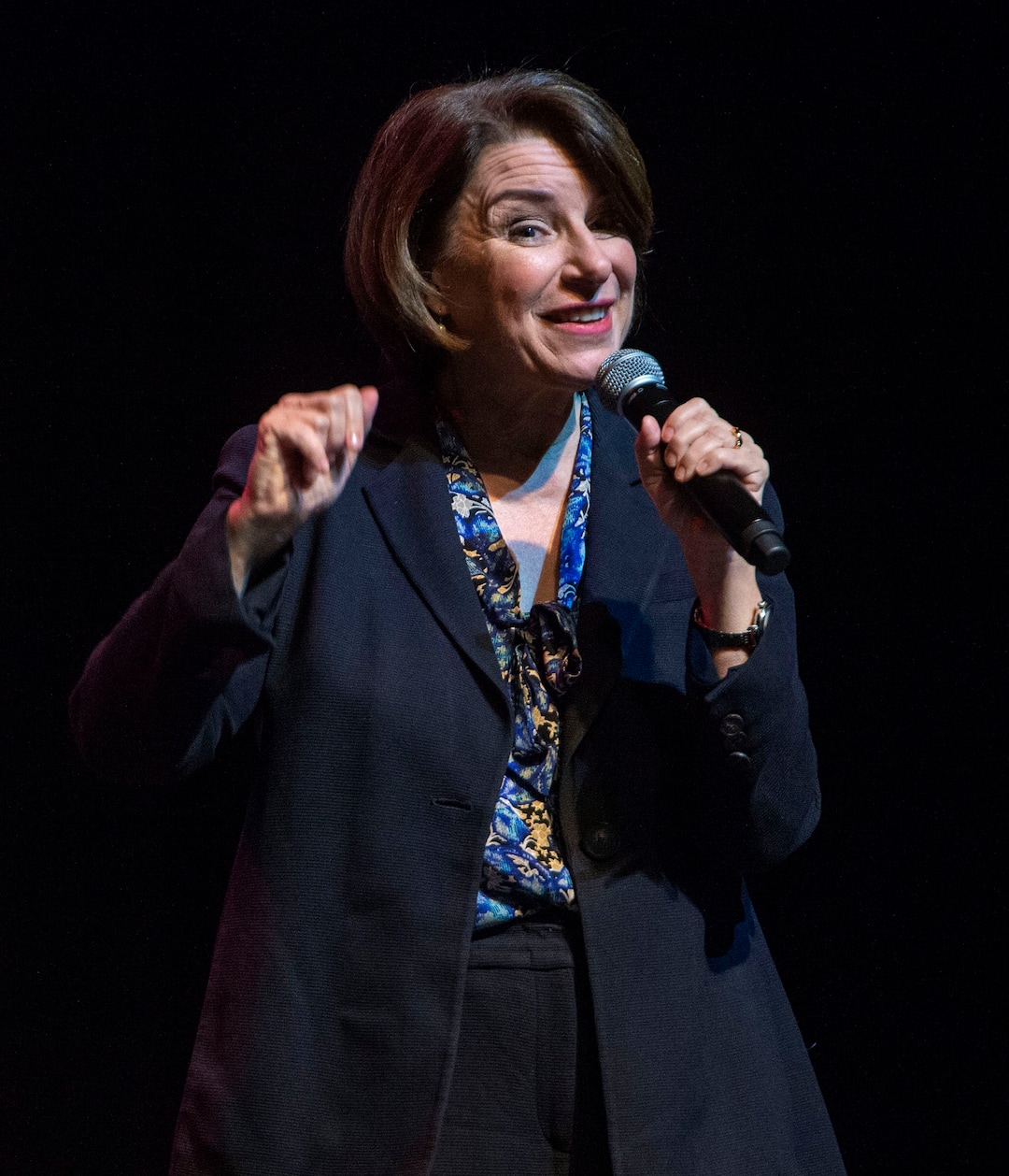 (Rick Egan  |  The Salt Lake Tribune) Amy Klobuchar speaks at a campaign rally in Salt Lake City on Monday March 2, 2020. She dropped out of the presidential race shortly after the event.