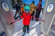 (Trent Nelson  |  The Salt Lake Tribune) Theodore Dean in line to snag first chair for the second year in a row on opening day at Solitude Mountain Resort on Friday, Nov. 10, 2023. Solitude announced Monday that it would have to delay its opener until Sunday, Nov. 16, 2025, due to unusually warm temperatures.
