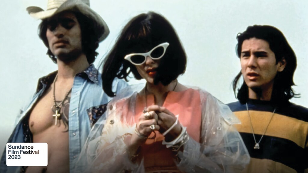 (Sundance Institute) Johnathon Schaech, Rose McGowan and James Duval, from left to right, star in writer-director Gregg Araki's 1995 drama "The Doom Generation." An uncensored director's cut of the film is scheduled to screen at the 2023 Sundance Film Festival, the Sundance Institute announced on Wednesday, Oct. 12, 2022.