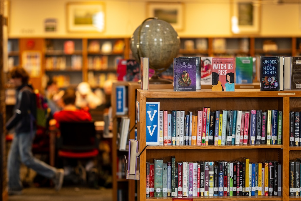 (Trent Nelson  |  The Salt Lake Tribune) The school library at West High School in Salt Lake City. A new state survey will direct school library staff across the state to detail their book purchases, spending and more.