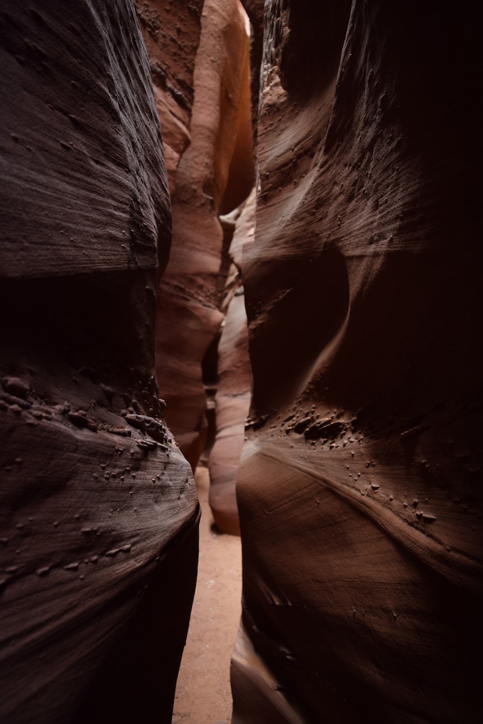 (photo courtesy Manny Mellor) Spooky Gulch in the Grand Staircase-Escalante National Monument.