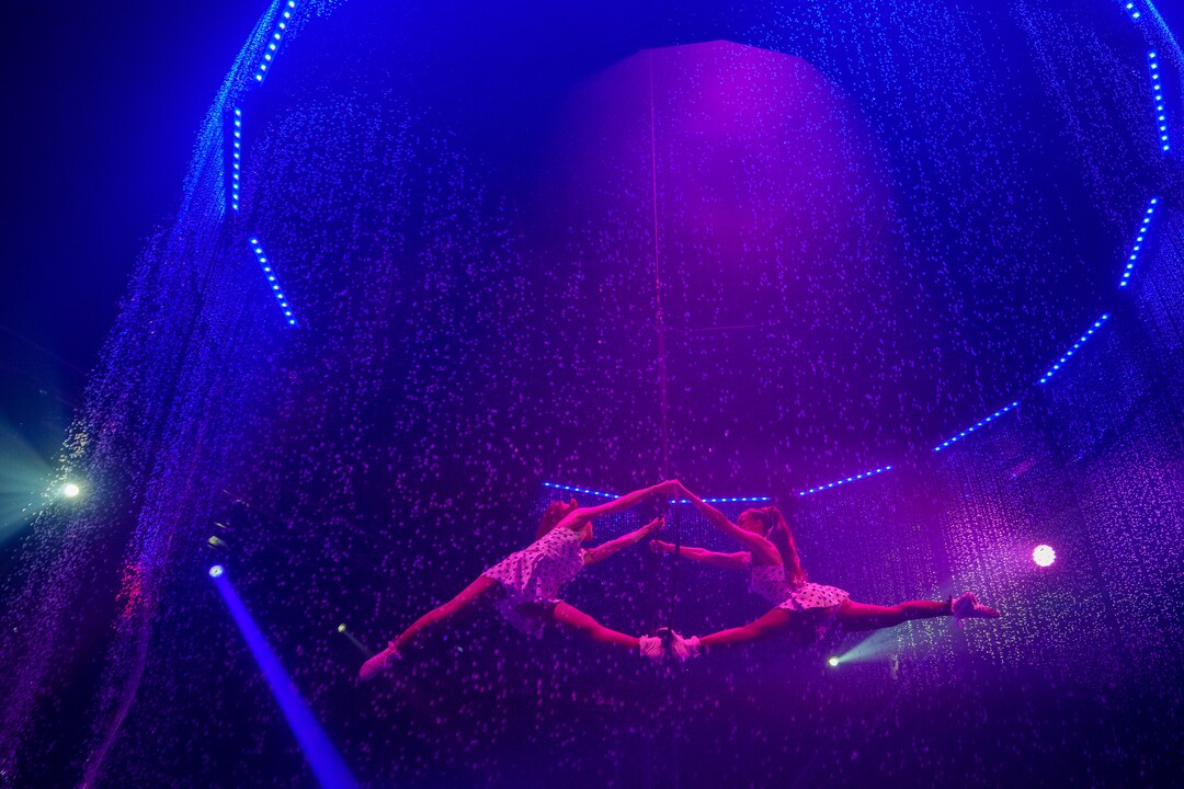 (Trent Nelson  |  The Salt Lake Tribune) Cirque Italia's Water Circus in Salt Lake City on Thursday, June 9, 2022.