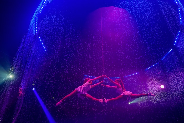 (Trent Nelson  |  The Salt Lake Tribune) Cirque Italia's Water Circus in Salt Lake City on Thursday, June 9, 2022.