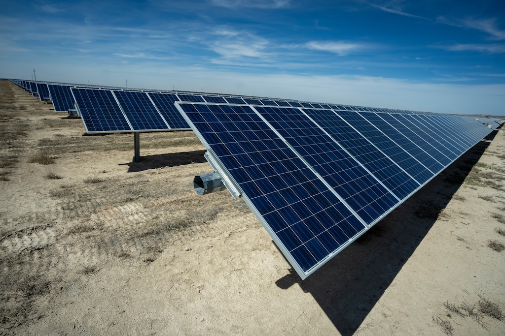 (Rick Egan | The Salt Lake Tribune) Solar panels at the Kesler ranch in Holden, on Thursday, March 26, 2026.