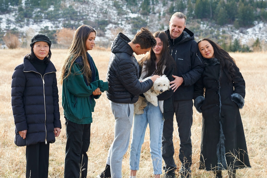 (Naja Pham Lockwood) Naja Pham Lockwood, director of “On Healing Land, Birds Perch,” pictured with her family in Park City in 2009.