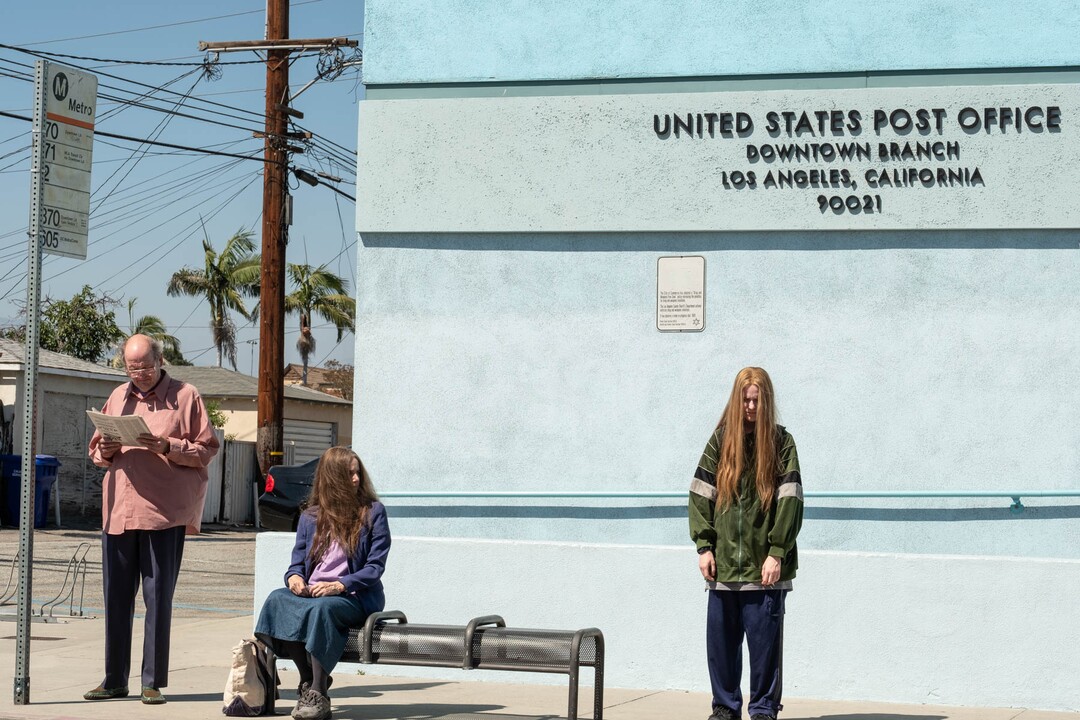 (Matt Kennedy  |  courtesy of Sundance Institute) Evan Rachel Wood, Richard Jenkins and Debra Winger, from left, play a family of grifters in "Kajillionaire," directed by Miranda July, an official selection of the Premieres program at the 2020 Sundance Film Festival.