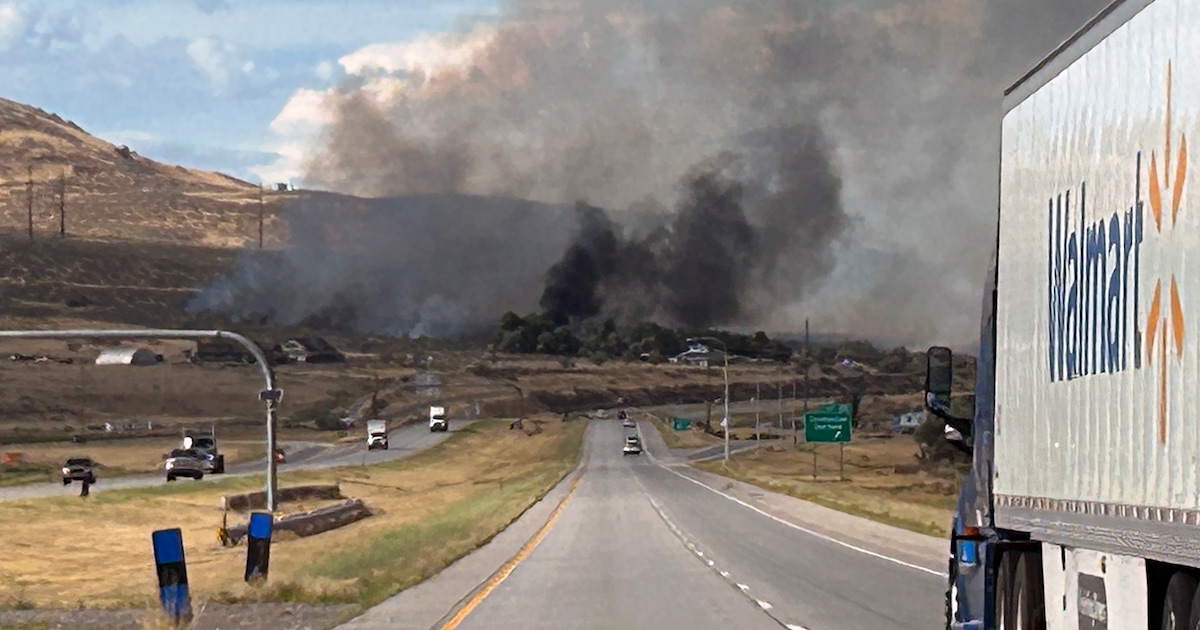 Wildfire update: Evacuations lifted in Box Elder County as crews work to contain Harley Fire