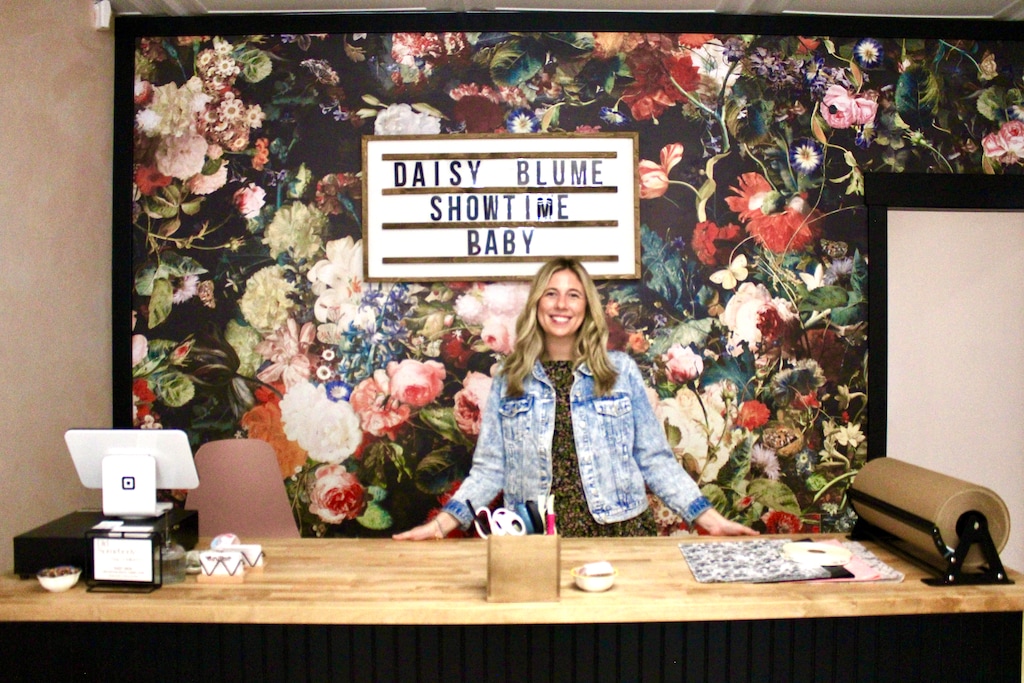 (Lexy Borgogno | The Southern Utah Tribune) Kaitlen Polatis, owner of Daisy Blume in Santa Clara, recommends gifting Baby Blue Eucalyptus that you can hang in the shower. She said a monthly floral delivery service and app are set to launch soon, making it easier than ever to let someone know you’re thinking of them.