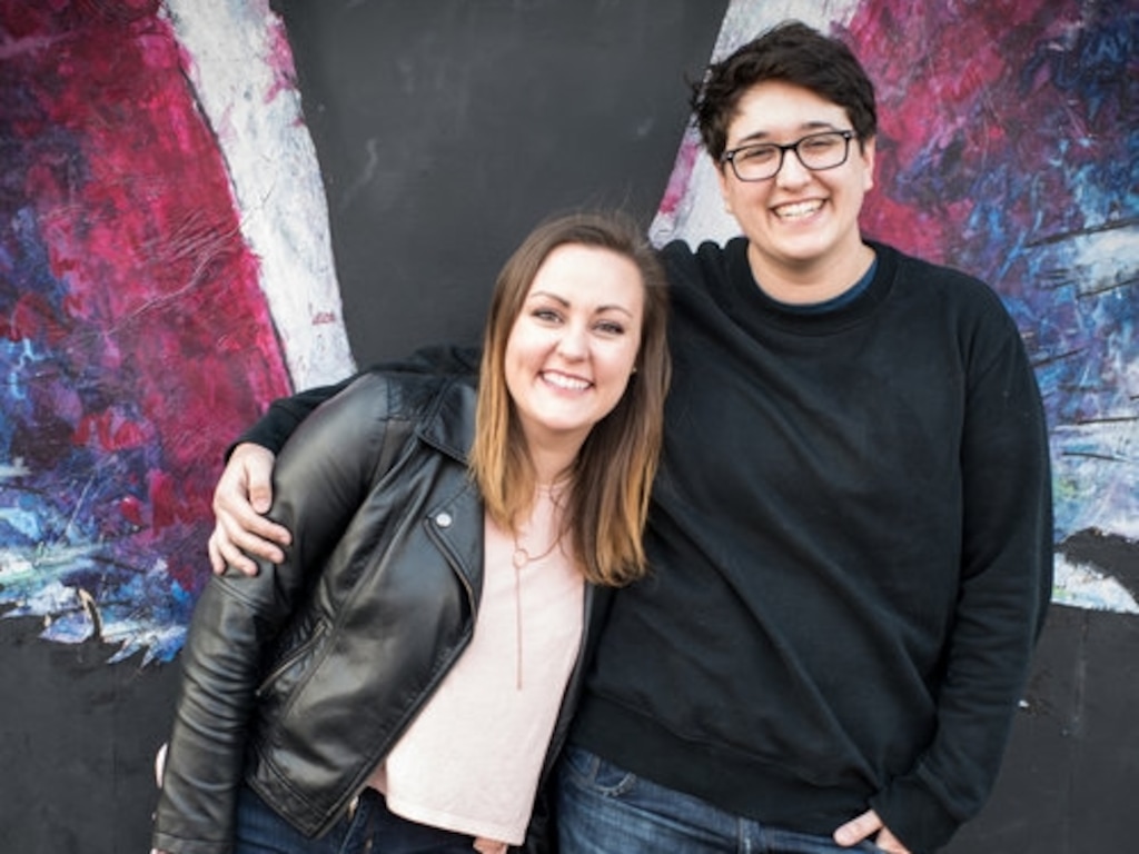 (And That's Why We Drink) Christine Schiefer, left, and Em Schulz are the hosts of "And That's Why We Drink," a comic podcast about the paranormal and true crime. The show is scheduled to have a live show, Jan. 26, 2024, at The Depot in Salt Lake City.