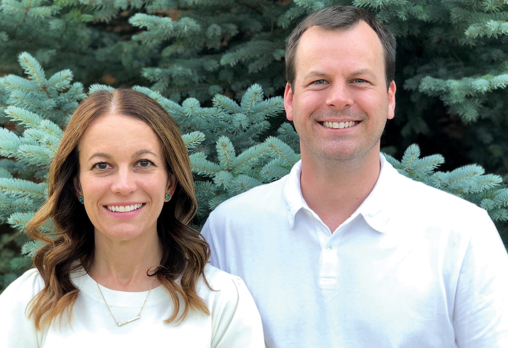 (Provided by Ally Condie) Local author Ally Condie (left) co-wrote "The Darkdeep" with author Brendan Reichs. "The Darkdeep" is a middle grade horror novel about a group of kids who discover that their dreams and nightmares can become reality on an island near their hometown.