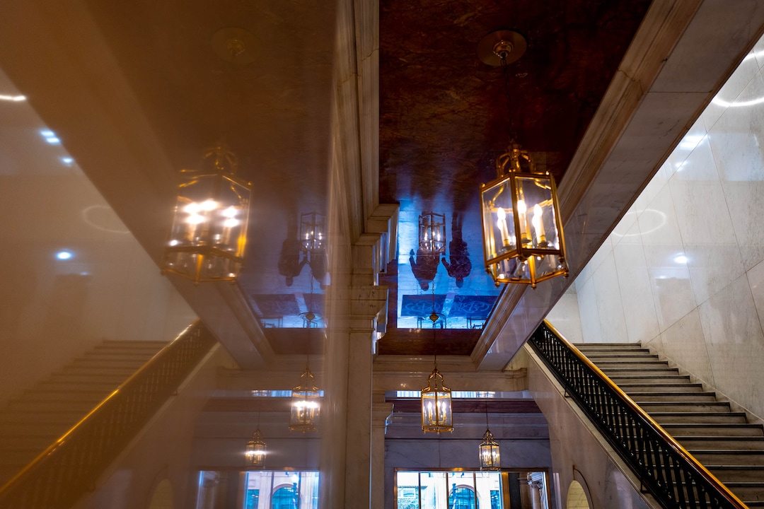 (Trent Nelson  |  The Salt Lake Tribune) 
Hines, the global real estate firm that owns the Kearns Building, has launched a $25 million renovation of the 108-year-old building at 136 South Main Street in Salt Lake City.