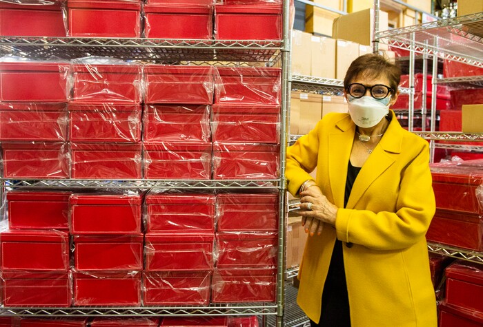 (Rick Egan | The Salt Lake Tribune)  Maxine Turner, founder of Cuisine Unlimited, on Wednesday, Nov. 25, 2020.