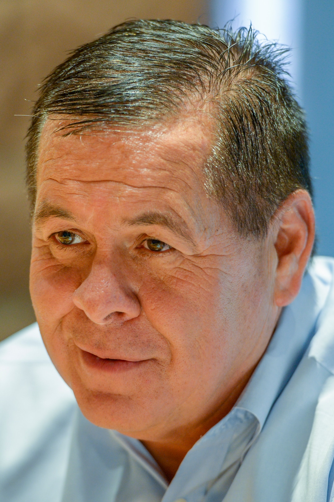 (Leah Hogsten  |  The Salt Lake Tribune) "We've forgiven over the years, but we're never going to forget," said Darren Parry, chairman of the Northwestern Band of the Shoshone Nation, Tuesday, May 8, 2018, of the tribe's plan to build the Boa Ogoi Cultural & Interpretive Center to educate and enlighten the public about the history of the Northwestern Shoshone Band, their life ways, enduring spirit and the  1863 Bear River Massacre, the single largest mass killing of Native Americans in United States history.