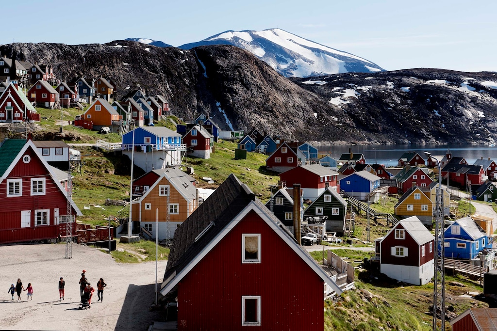 (Linda Kastrup | Ritzau Scanpix via AP) Upernavik in western Greenland in July 2015. Aiming to put his mark on the world map, President Donald Trump has talked to aides and allies about buying Greenland for the U.S. A Trump ally told The Associated Press on Thursday, Aug. 15, 2019, that the president had discussed the purchase but was not serious about it. And a Republican congressional aide said Trump brought up the notion of purchasing Greenland in conversations with lawmakers enough times to make them wonder, but they have not taken his comments seriously.