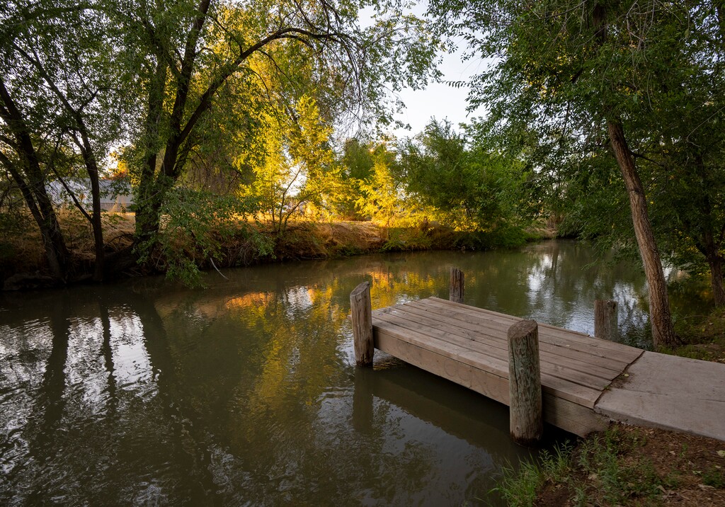 (Rick Egan | The Salt Lake Tribune) The Jordan River near the International Peace Gardens on Friday, Sept. 20, 2024.