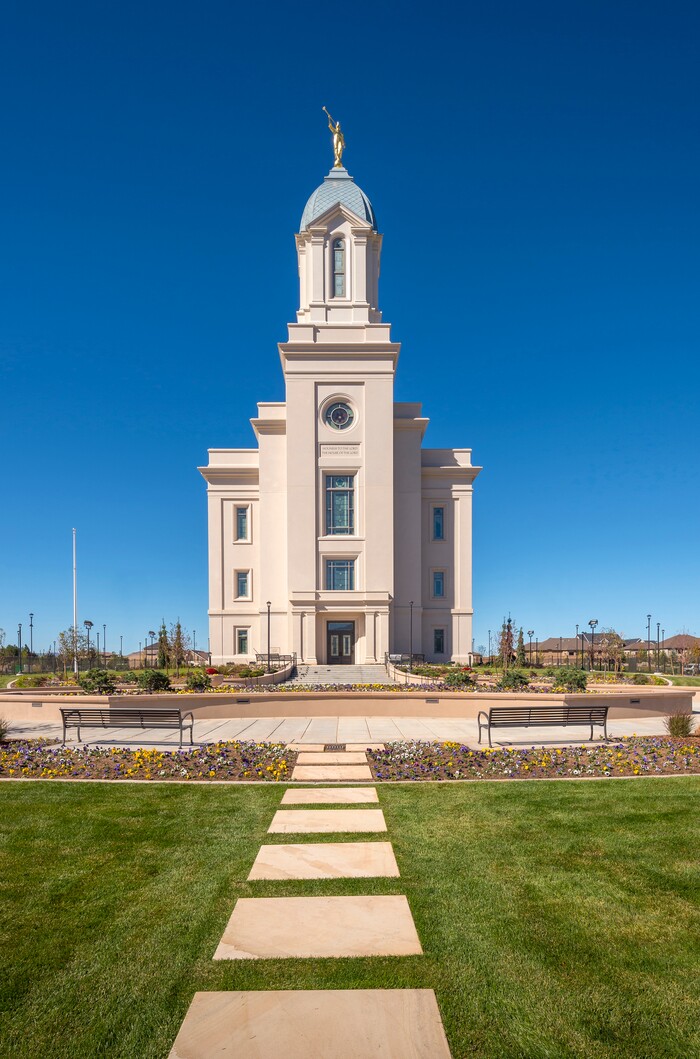(Photo courtesy of The LDS Church)  The Cedar City, Utah, temple. Utah's 17th temple will be dedicated on Dec. 10, 2017.
