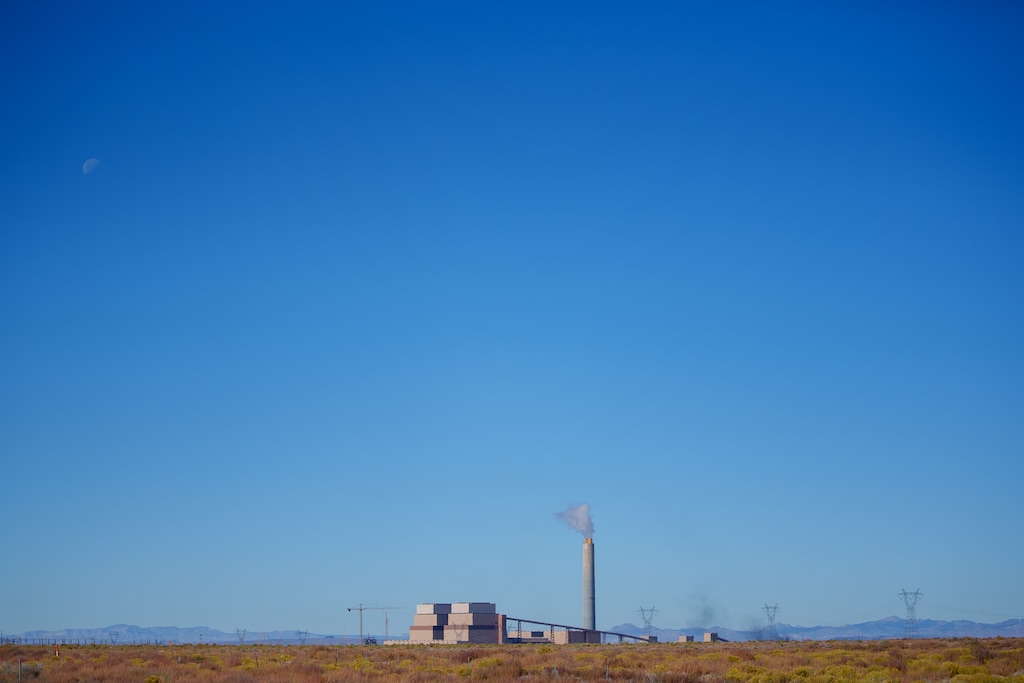 (Trent Nelson  |  The Salt Lake Tribune) International Power Project's coal-fired power plant in Delta on Thursday, Oct. 5, 2023.