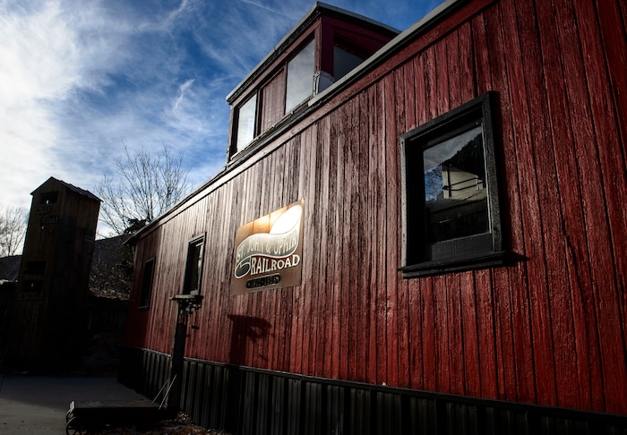 (Steve Griffin  |  The Salt Lake Tribune) Late-fall scenes in the Tooele County town of Ophir on Wednesday, Nov. 22, 2017.