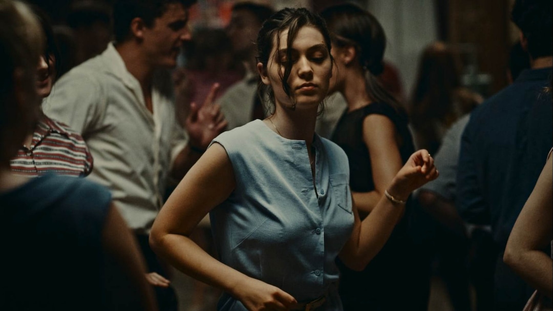 (IFC Films/Sundance Institute) Anamaria Vartolomei stars as a college student seeking an abortion in 1963 France, when the practice was illegal, in the French drama "Happening," directed by Audrey Diwan, an official selection of the Spotlight section at the 2022 Sundance Film Festival.