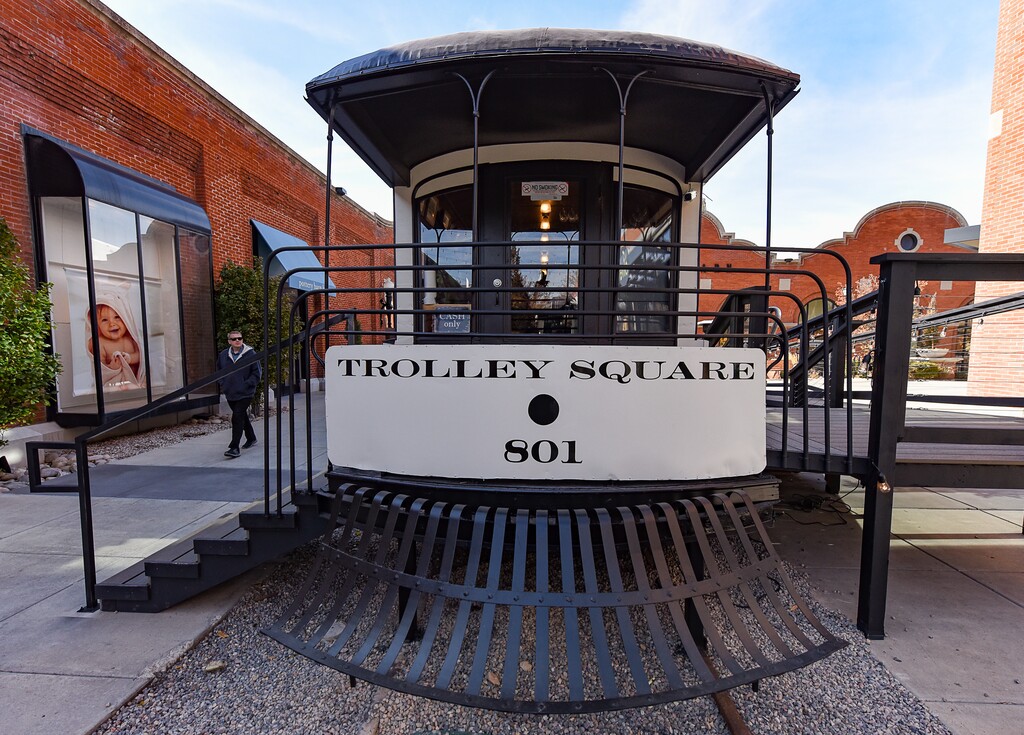 (Francisco Kjolseth | Tribune file photo) Salt Lake City's Trolley Wing Co., seen here in 2019, will again have a liquor license, after the Alcoholic Beverage Control Commission approved the establishment's application on March 29, 2022. The iconic train-car bar gave up its license in fall 2021 to a larger franchise of the company in Taylorsville.