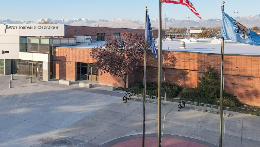 (West Jordan High School) One student was hospitalized and another was taken to police custody at West Jordan High School.