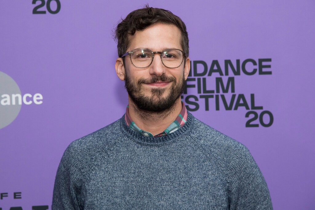 (Charles Sykes/Invision | AP)Andy Samberg attends the premiere of "Palm Springs" at the Library Center Theatre during the 2020 Sundance Film Festival on Sunday, Jan. 26, 2020, in Park City, Utah.