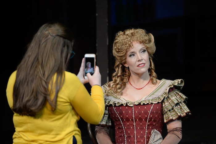 (Francisco Kjolseth  |  The Salt Lake Tribune)  Celena Shafer (Musetta) poses for a photo by the staff as Utah Opera's season opener, "La bohème," Puccini's popular tearjerker about starving artists in turn-of-the-century Paris, opens for five shows on Oct. 7, 2017.