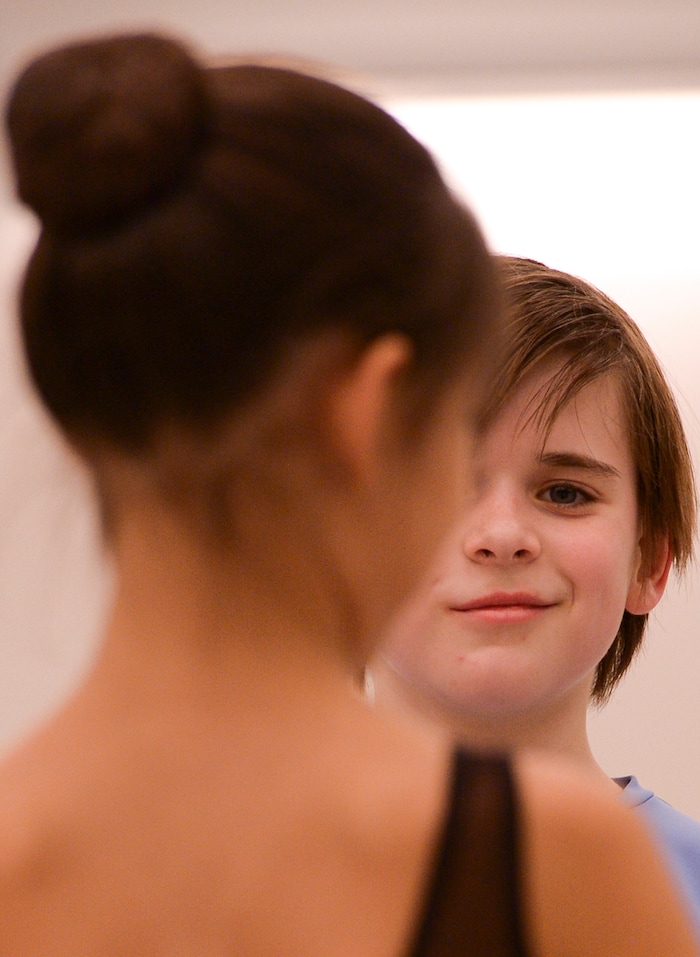 Leah Hogsten  |  The Salt Lake Tribune  Gerard  Hernandez has found joy and healing in ballet, dancing on partial scholarship with Ballet West Academy. Hernandez has also danced in The Nutcracker with Ballet West for the past three years, including this year's part as a "Sneak Boy" party scene dancer.