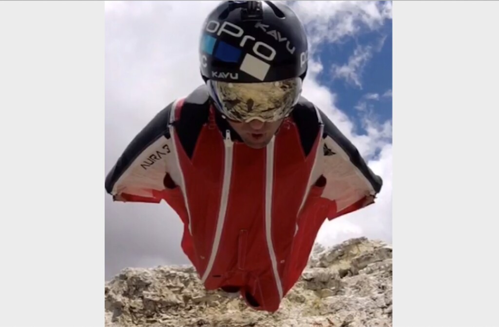 (Photo courtesy of National Park Service) Pro athlete Marshall Miller, here seen in a photo from his Instagram account, has pleaded guilty to BASE jumping in Zion National Park — something that is illegal in all national parks.