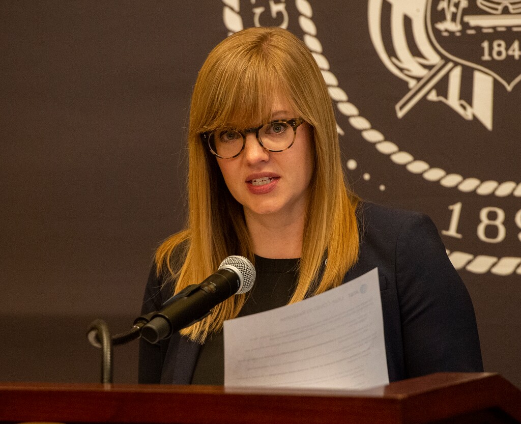 (Rick Egan  |  Salt Lake Tribune file photo) Tara Thue, AT&T's president Mountain West States, has been nominated to serve on the Utah Department of Alcoholic Beverage Control Commission.