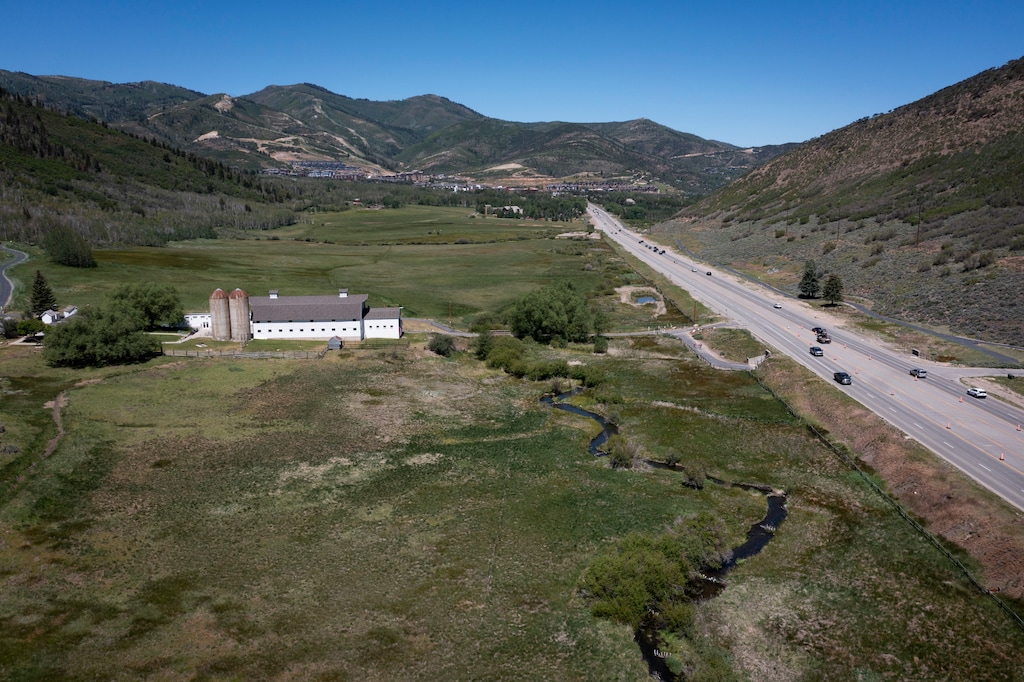 (Bethany Baker  |  The Salt Lake Tribune) The McLeod Creek flows beside Utah State Route 224 within the Weber River watershed near Snyderville on Thursday, June 11, 2026.