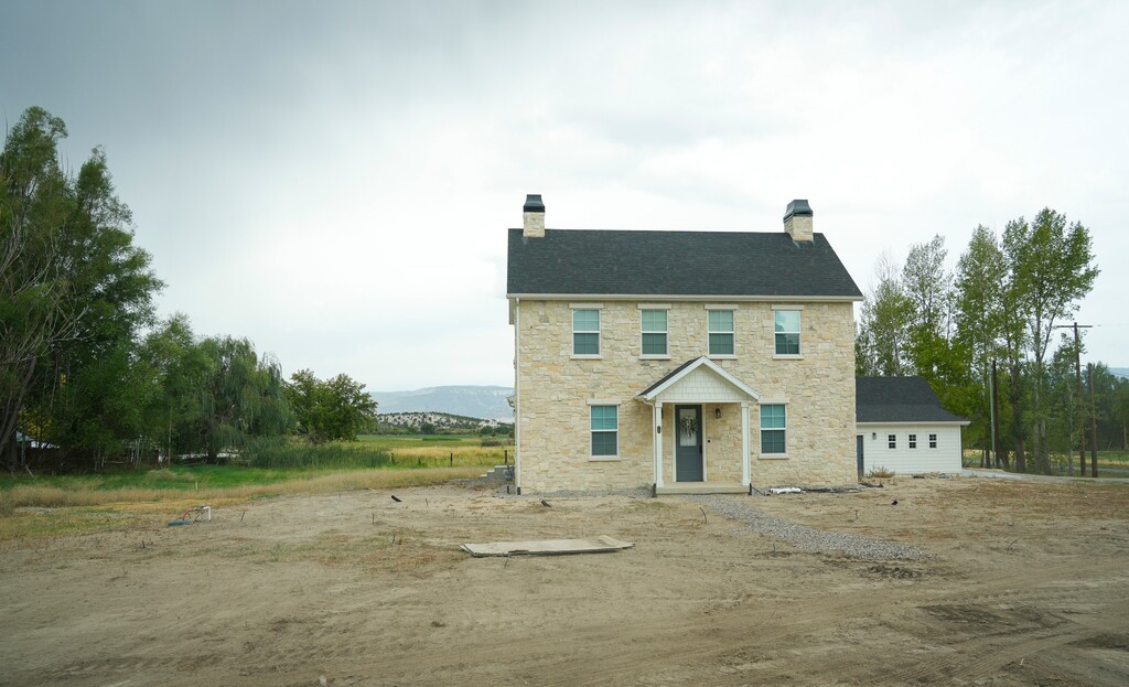 (Bethany Baker  |  The Salt Lake Tribune) A home in Spring City on Thursday, Sept. 4, 2025. A fight between residents and city leaders over lot sizes has landed in court.